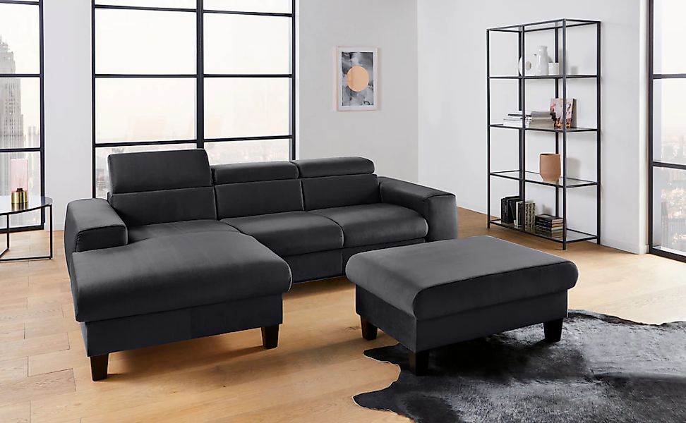 COTTA Polstergarnitur "Morven L-Form", (Set), Set bestehend aus: Ecksofa mi günstig online kaufen