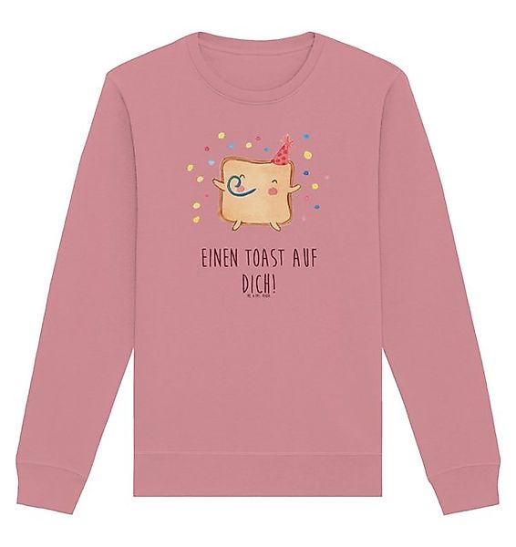 Mr. & Mrs. Panda Longpullover Toast Party Größe L - Canyon Pink - Geschenk, günstig online kaufen