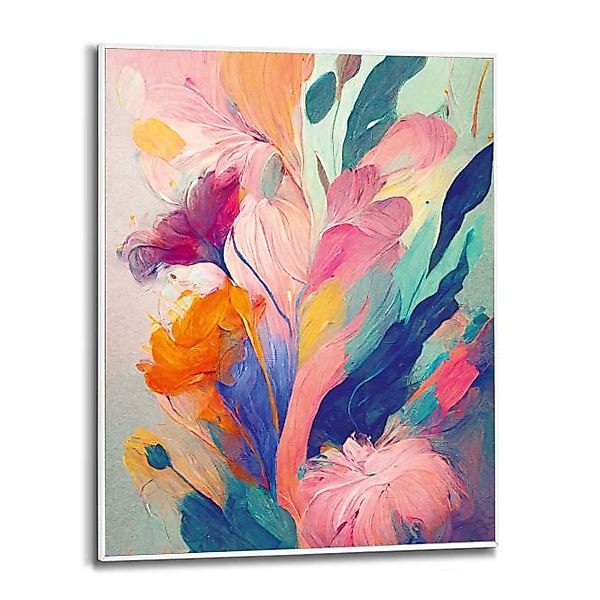 Wandbild DREAMY FLOWERS Slim Frame White ca. 40x50 cm SMF92921 günstig online kaufen