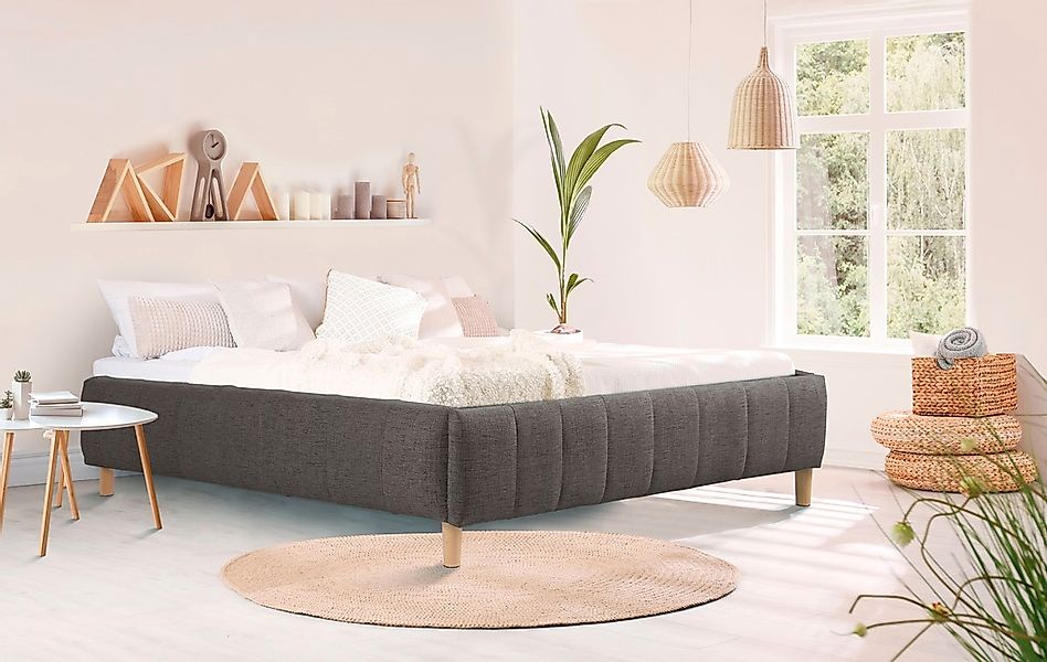Home affaire Polsterbett "Tarje" in 5 Breiten, auch in Überlänge 220 cm, in günstig online kaufen