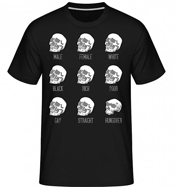 Hungover Skull · Shirtinator Männer T-Shirt günstig online kaufen