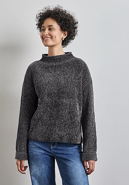 STREET ONE Strickpullover im angenehmen Materialmix günstig online kaufen