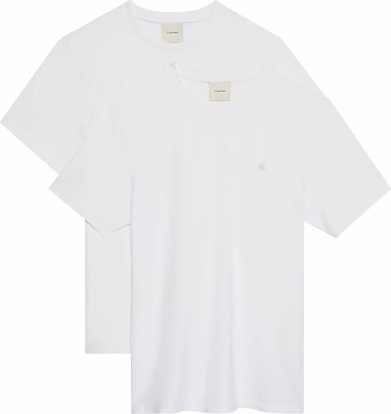 Calvin Klein T-Shirt "2 Pack SS STRETCH COTTON SLIM TEE" Packung, 2 Rundhal günstig online kaufen