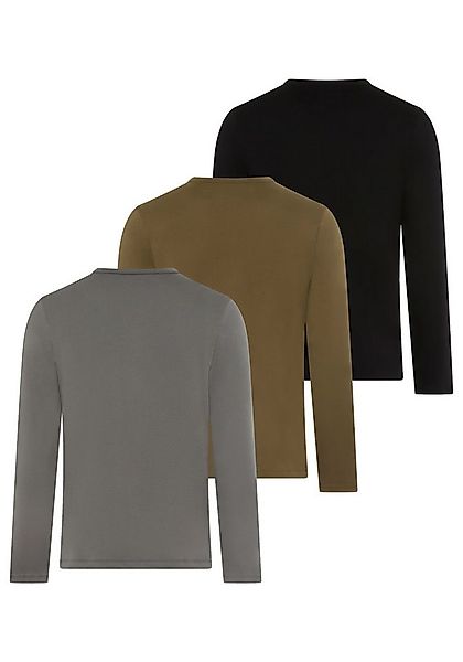 HUGO Langarmshirt LS-SHIRT RN TRIPLET (Set, 3er Pack) günstig online kaufen