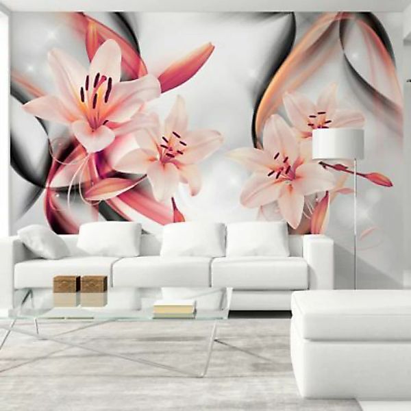 artgeist Fototapete Coquettish Lily mehrfarbig Gr. 150 x 105 günstig online kaufen