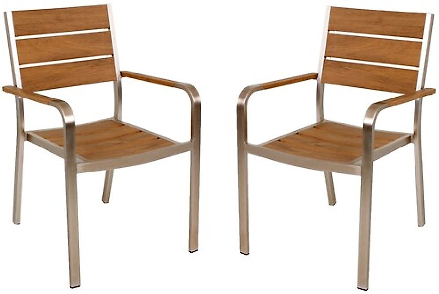 Garden Pleasure Stapelstuhl »FLORENCE« (Set) 4 Stk.4er Set günstig online kaufen