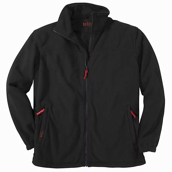 Brigg Fleecejacke Brigg Fleecejacke Übergröße schwarz ohne Futter günstig online kaufen