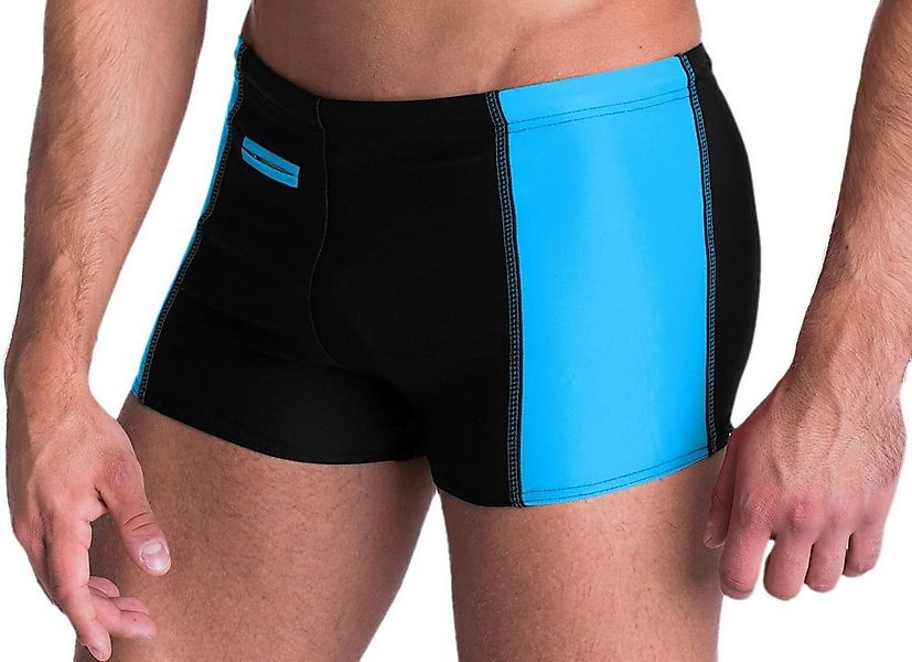 Aquarti Badepants Aquarti Herren Badehose mit Reißverschlusstasche Badeshor günstig online kaufen