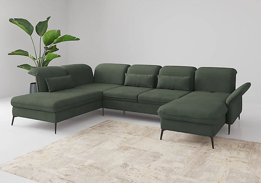 sit&more Wohnlandschaft "Emely, inkl. Sitztiefenverstellung", wahlweise mit günstig online kaufen