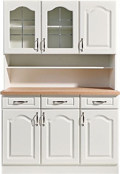 wiho Küchen "Linz" 120 cm breit, in Landhaus-Optik günstig online kaufen