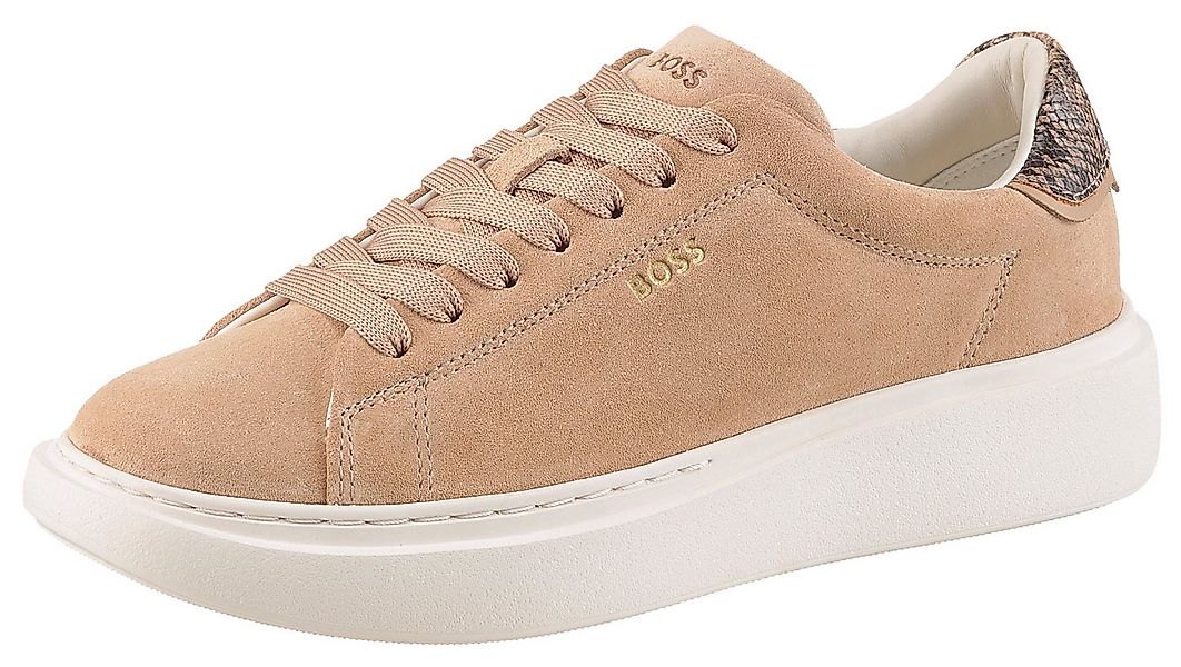 BOSS Amber Tenn Sneaker, Schnürschuh, Halbschuh, Freizeitschuh mit heller L günstig online kaufen