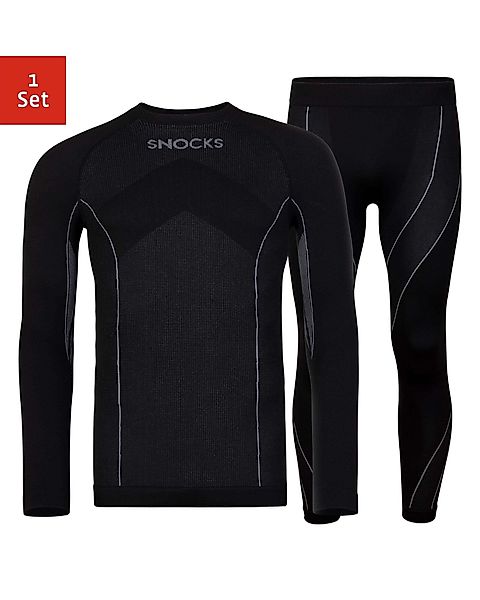 SNOCKS Thermounterhemd Thermounterwäsche mit Daumenloch für günstig online kaufen