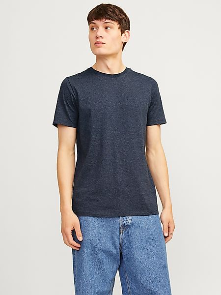 Jack & Jones Rundhalsshirt JJEORGANIC MELANGE günstig online kaufen