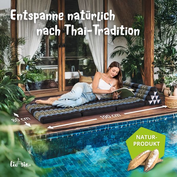 livasia Sitzsack Thaikissen XXL breit, vegan günstig online kaufen