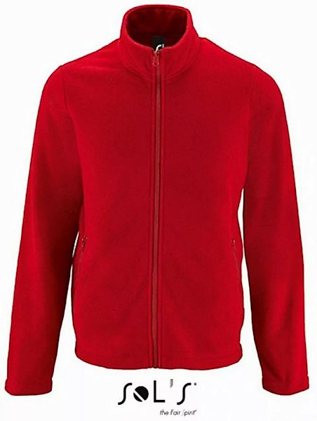 SOLS Fleecejacke Herren Plain Fleece Jacket Norman günstig online kaufen