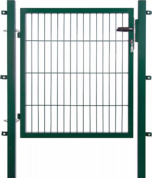 GARDEN N MORE Zauneinzeltür "Einzeltor Excellent", (Set), 83 cm hoch, grün günstig online kaufen