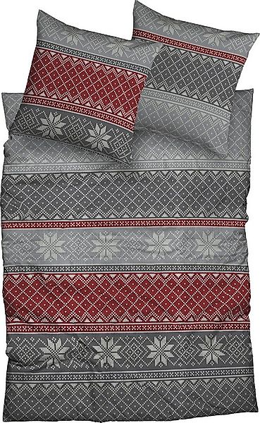 CASATEX Bettwäsche Bettwäsche "Moldau", Baumwolle, Karo günstig online kaufen