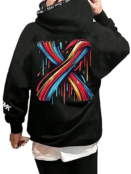 RMK Hoodie Herren Kapuzenpullover Pullover mit Kapuze Basic Longsleeve X günstig online kaufen