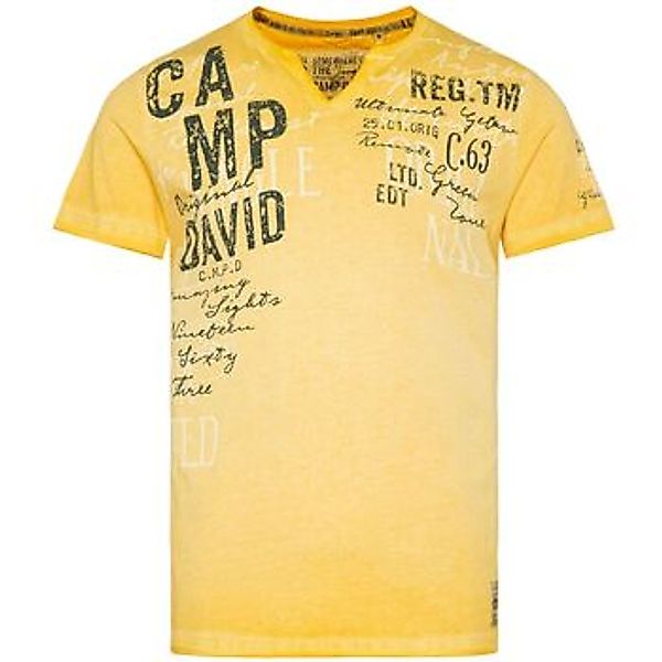 Camp David  T-Shirt T-Shirt Tree House Kurzarmshirt günstig online kaufen