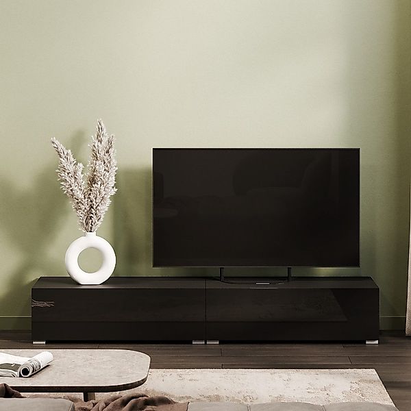 Planetmöbel TV-Board TV Board WEST Schwarz günstig online kaufen