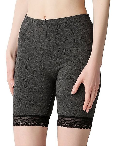Bellivalini Leggings Damen Kurze Hose BLV50-217 (1-tlg) mit Spitze günstig online kaufen