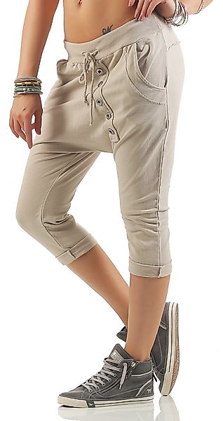 Mississhop Caprihose Damen Capri Hose Boyfriend günstig online kaufen