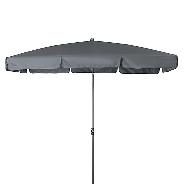 Doppler Balkonschirm Sunline Waterproof 118 cm x 218 cm Anthrazit mit Schie günstig online kaufen