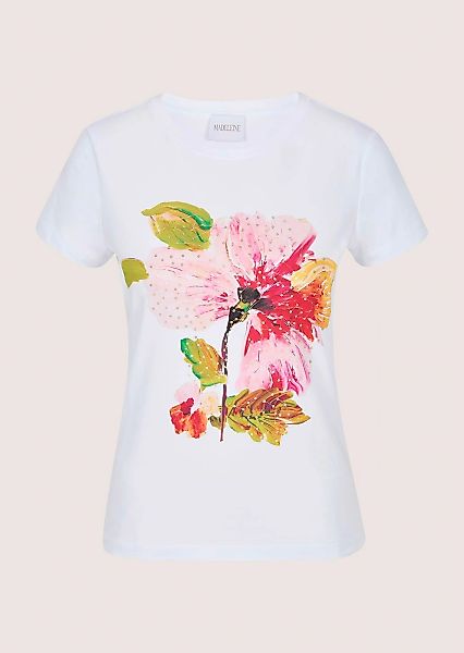 MADELEINE Print-Shirt "Shirt Florales Print-Shirt mit Pailletten, Kurzarm" günstig online kaufen