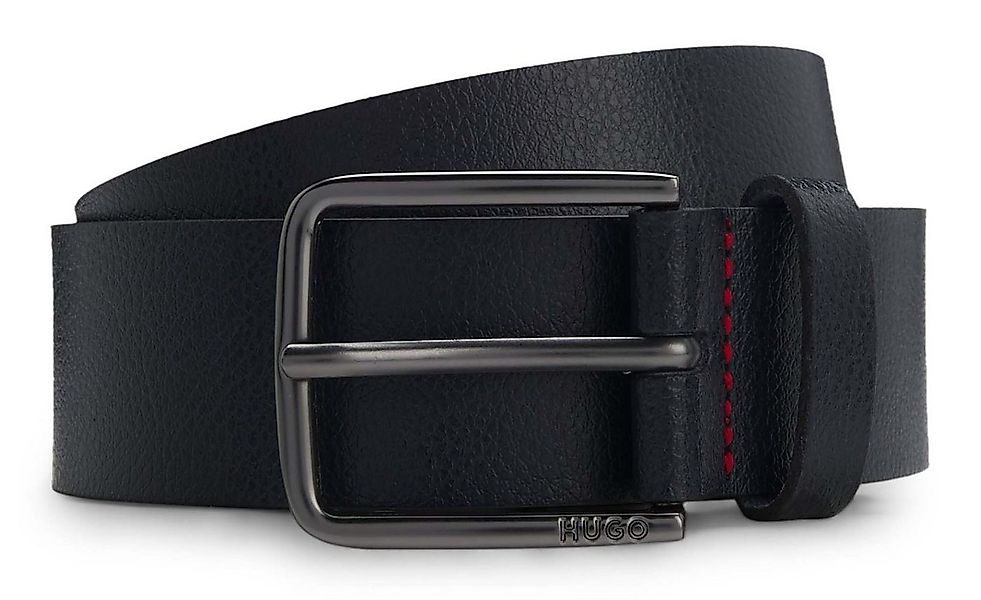 HUGO Ledergürtel Belt aus echtem Rindsleder günstig online kaufen
