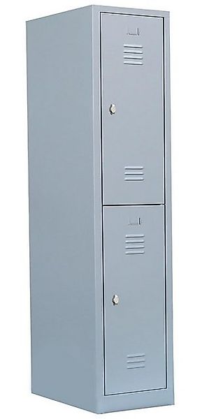 Steelboxx Spind Spind Kleiderspind 2 Fächer 180x41,5x50cm Personalspind (1- günstig online kaufen