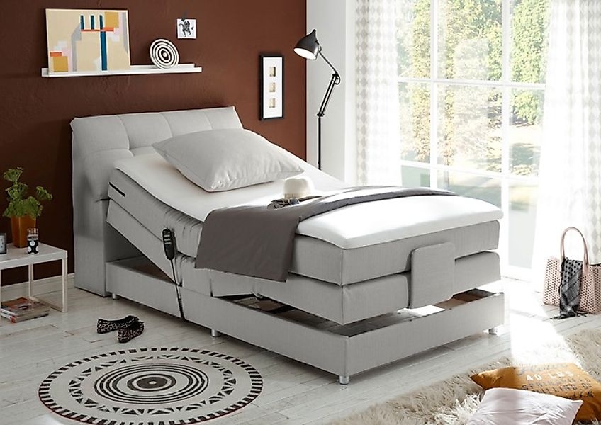 ED EXCITING DESIGN Boxspringbett »Carpino wahlweise in den Breiten 120cm od günstig online kaufen