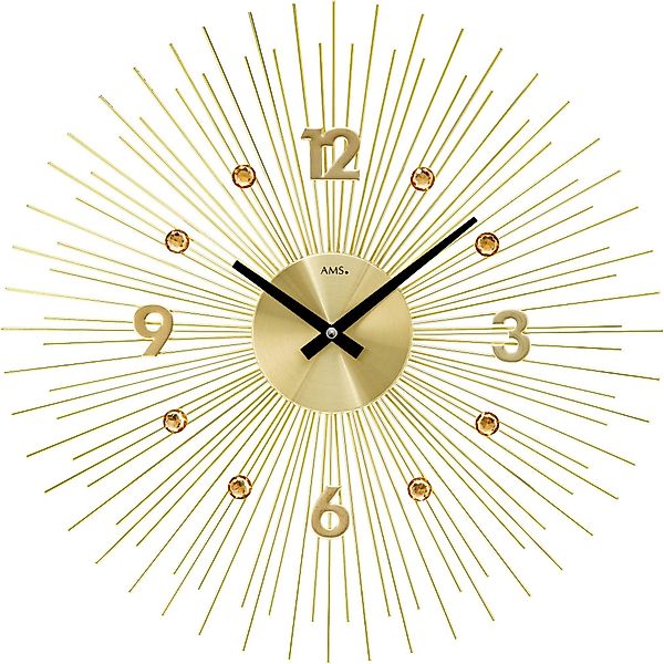 AMS Wanduhr W9611 (Quarzuhr,Wohnzimmer,Esszimmer,Küche,Arbeitszimmer,Büro,F günstig online kaufen