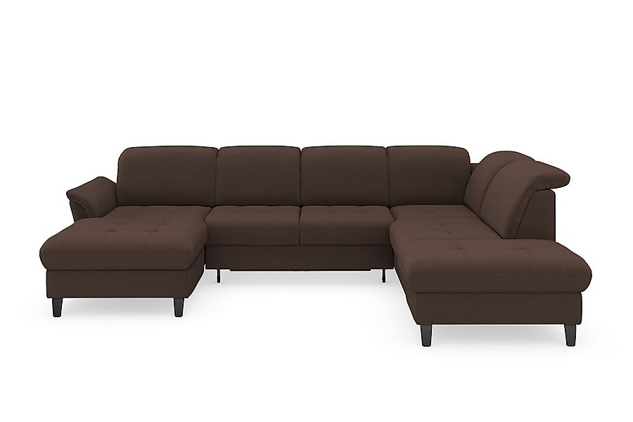 sit&more "Maggiore U-Form" wahlweise mit Kopfteilverstellung, Bettfunktion günstig online kaufen