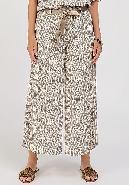 bianca Culotte PARIGI mit modernem weiten Bein und angesagtem Druck günstig online kaufen