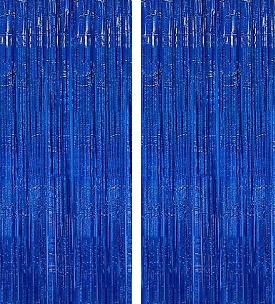 Montegoni Dekorationsfolie Vorhang 2er Set, Hintergrund Dekoration, Glitzer günstig online kaufen