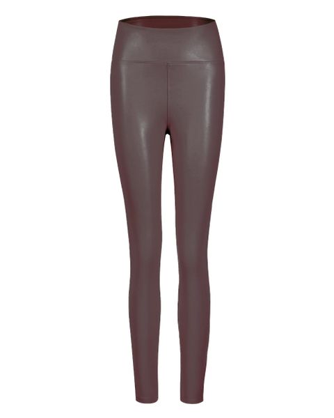 SASSYCLASSY Lederhose Highwaist Thermoleggings Damen in günstig online kaufen