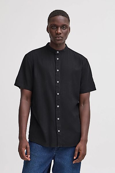 Blend Kurzarmhemd "BHBOBBY Shirt mandarin ss", Lässiges Kurzarmhemd günstig online kaufen