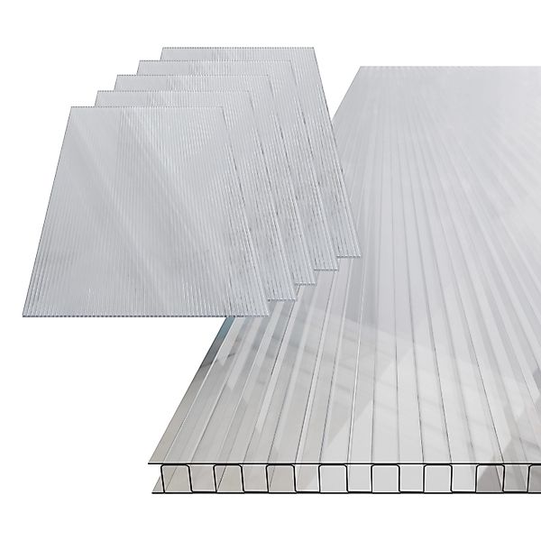 GARMIO Gewächshaus Hohlkammerstegplatten ACRI 4mm, Ersatz günstig online kaufen