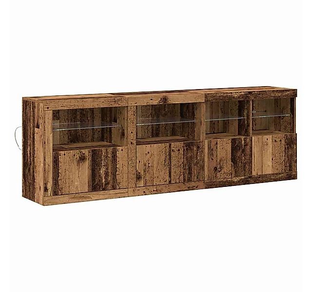 vidaXL Sideboard Sideboard Altholz 202 x 37 x 67 cm Holzwerkstoff (1 St) günstig online kaufen