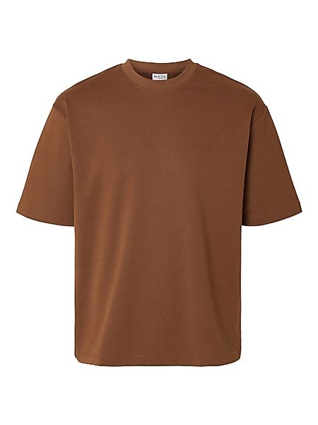 SELECTED HOMME Rundhalsshirt SLHLOOSEOSCAR SS O-NECK günstig online kaufen
