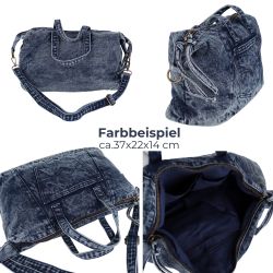 MIRROSI Umhängetasche Damen aus Jeans Schultertasche günstig online kaufen