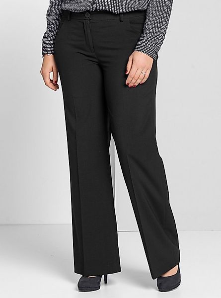 Sheego Jerseyhose Stretch-Hose . mit Bügelfalte günstig online kaufen