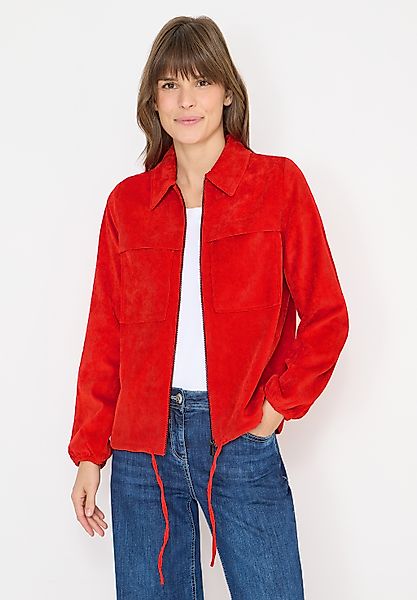 Cecil Cordjacke ohne Kapuze mit Tunnelzug am Saum günstig online kaufen