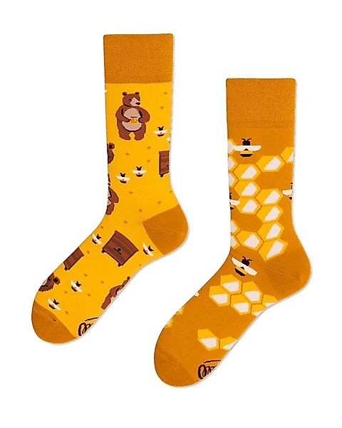 Many Mornings Freizeitsocken Many Mornings Socken Honey Bear (1 Paar, 1-Paa günstig online kaufen