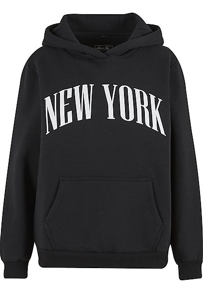 Miss Tee Kapuzensweatshirt Miss Tee New York Ladies Fluffy Hoody günstig online kaufen