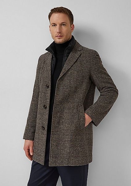 s.Oliver Funktionsmantel Outdoor-Mantel Softer Mantel in Woll-Optik mit her günstig online kaufen