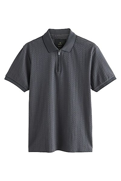 Next Poloshirt Elegantes Slim Fit Polohemd günstig online kaufen