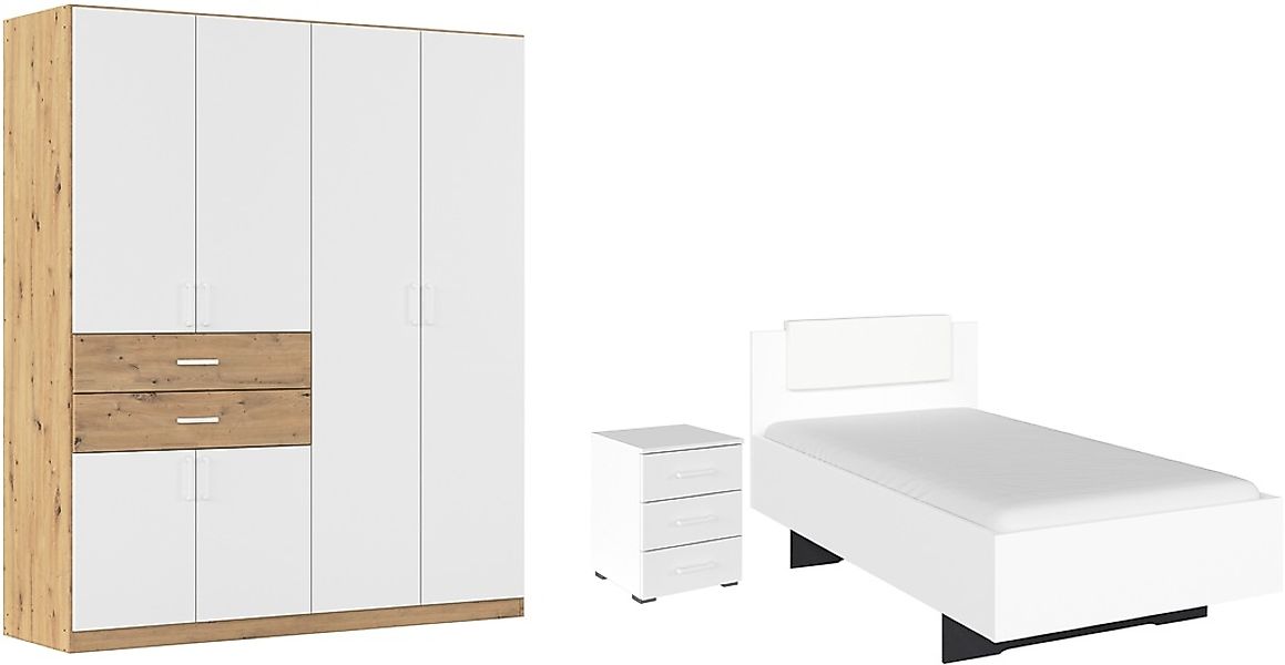 rauch Schlafzimmer-Set "Komplettzimmer Komplettschlafzimmer Schlafzimmer-Se günstig online kaufen