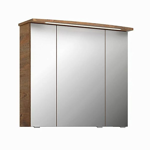 Lomadox Spiegelschrank SINTRA-66 82cm, mit LED-Leuchte im Kranzboden, in Ei günstig online kaufen