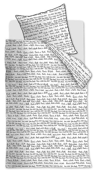 vtwonen Bettwäsche "vtwonen Rock&Roll" 2 Stk. günstig online kaufen